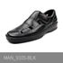[Dr.K] Sandalias para hombre S9105 BLACK-Zapatillas con soporte para el arco, zapatos para caminar para aliviar el dolor de pie y talón-Hecho en Corea
